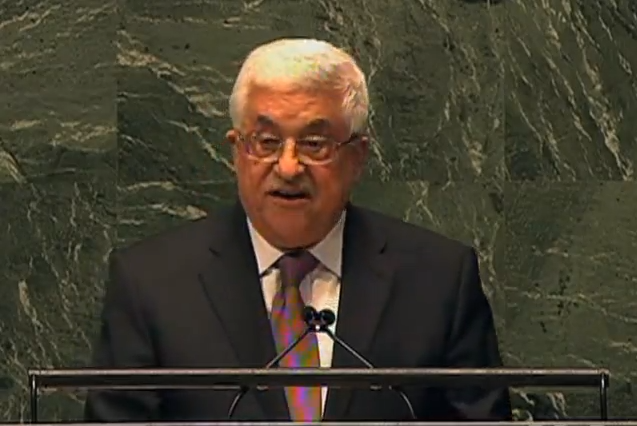 صورة منع الرئيس الفلسطيني من دخول الأمم المتحدة للاشتباه بتفخيخه ساعته