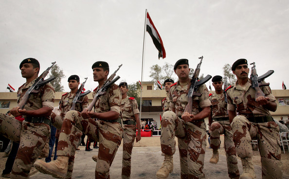 صورة الجيش العراقي ينفي استعادة تكريت، ويحذّر من إشاعات كذبة نيسان
