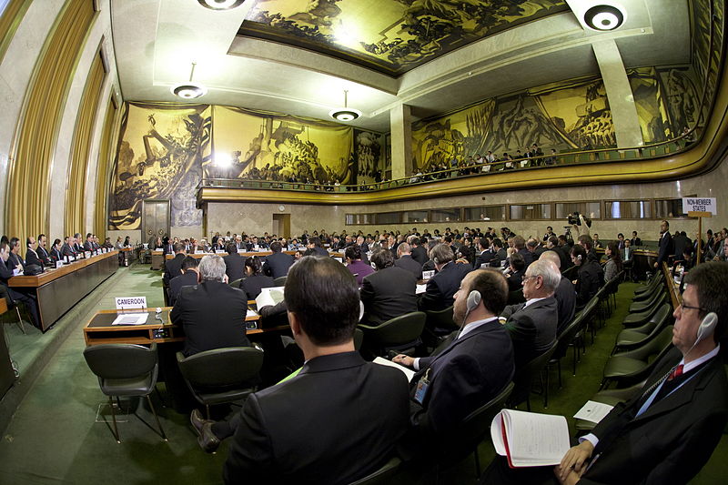 صورة الأمم المتحدة تبيع حقوق بث مؤتمر جنيف ٣
