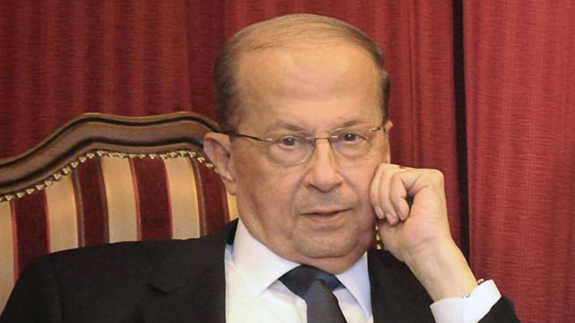 Aoun confident criminal investigation of Akkar's explosion will reach a dead-end image