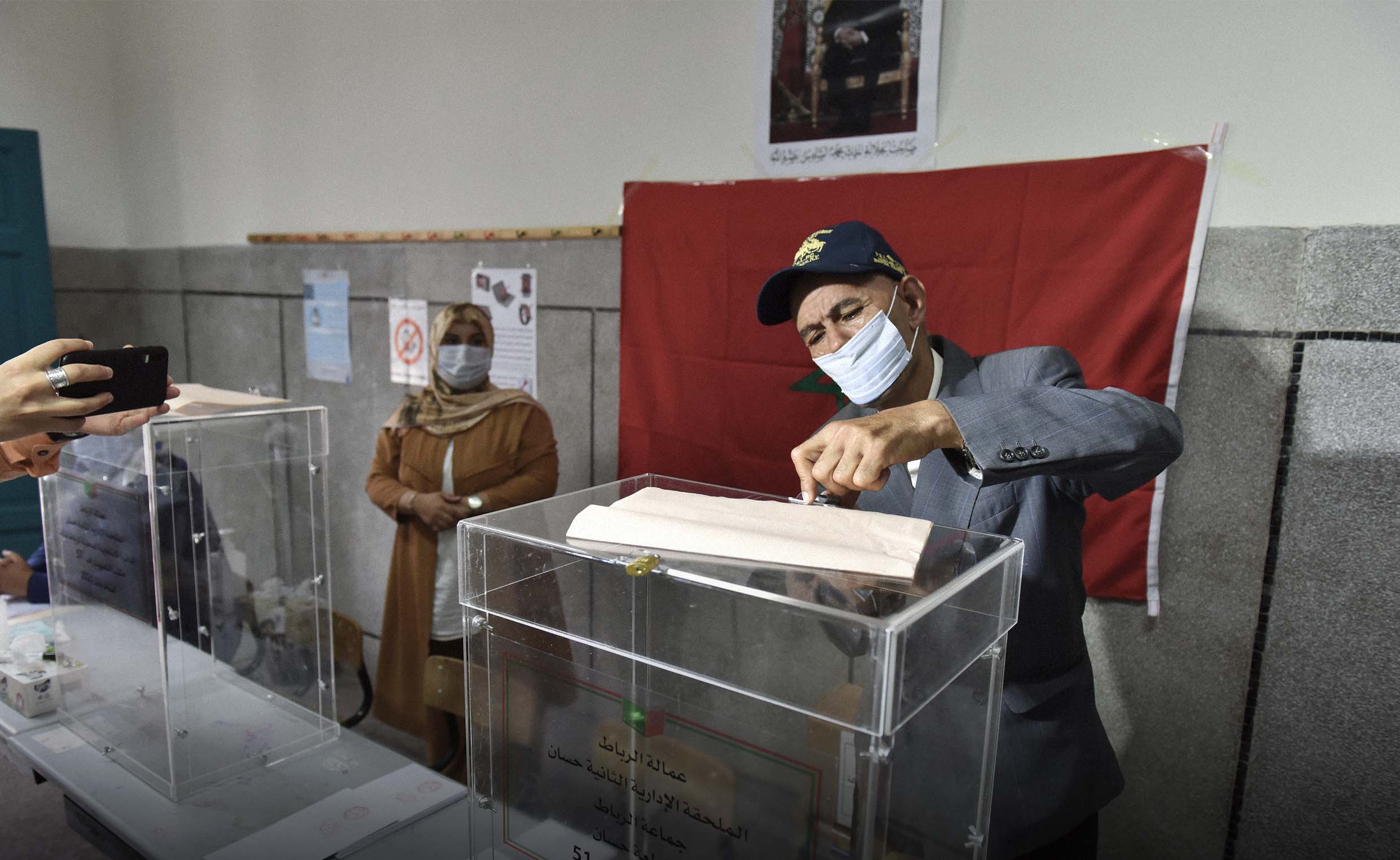 صورة انتخابات في المغرب لمعرفة هوية الحزب الذي لن يكون حاكماً