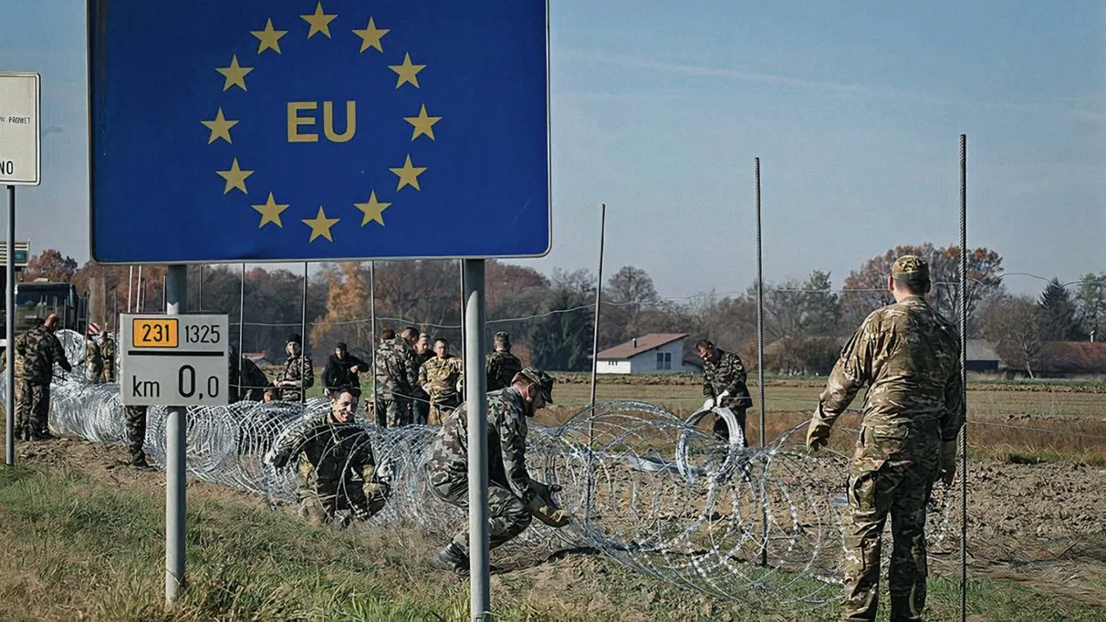 EU rebuilds dismantled internal walls around the continent image