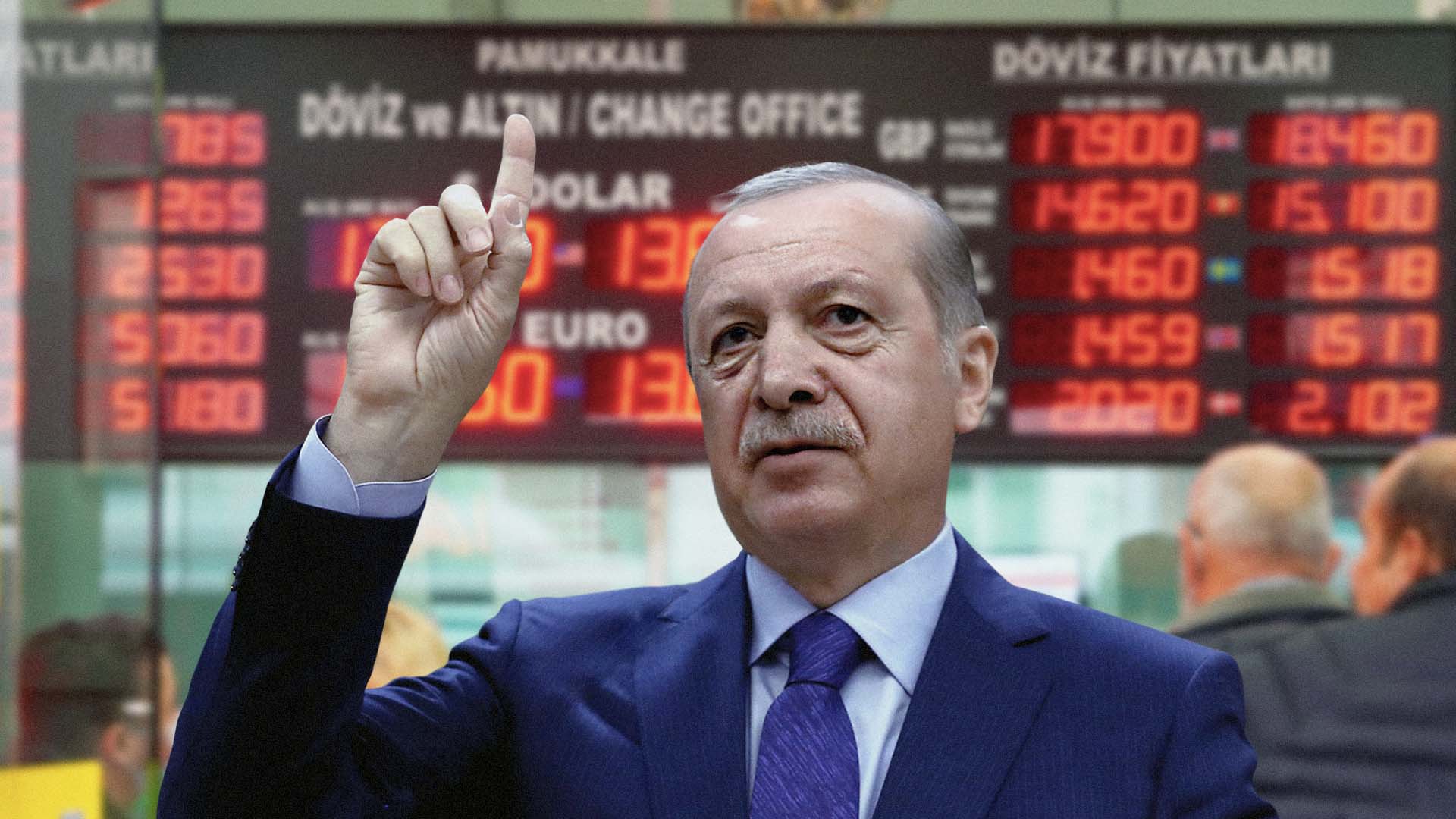 صورة إردوغان يطبق نظرية الله جاب الله خد الله عليه العوض الاقتصادية في تركيا