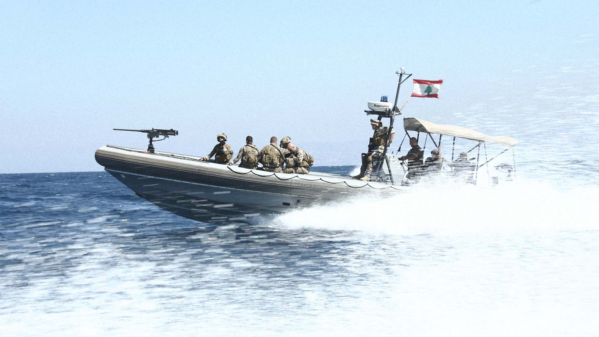 صورة الجيش اللبناني يغرق قارب مهاجرين ظنوا أنهم قادرون على الهجرة مثل الدولار