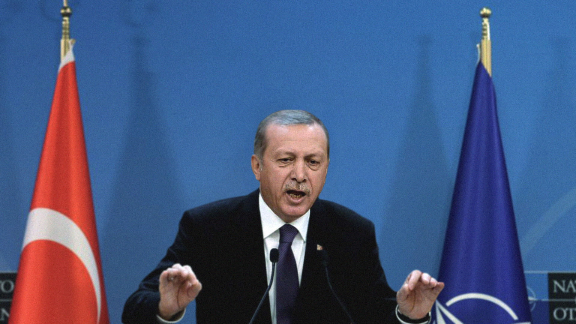صورة إردوغان يشترط انقراض الكُرد قبل الموافقة على انضمام أي دولة للناتو