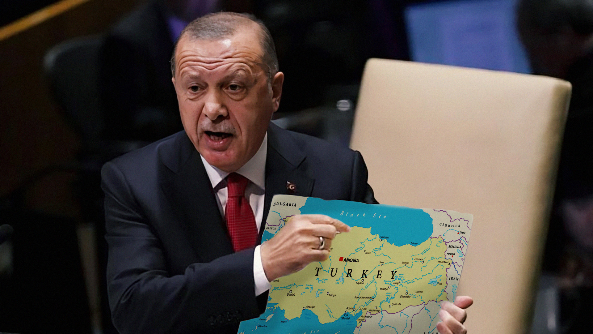 صورة إردوغان يقدّم للاجئين السوريين فرصة النزوح مجدداً