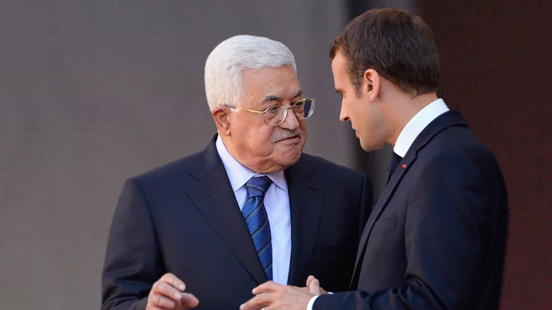 صورة عباس يزور فرنسا لإقناعها بإقناع الاتحاد الأوروبي أن يقنع أميركا أن تقنع إسرائيل بأن القناعة كنز لا يفنى
