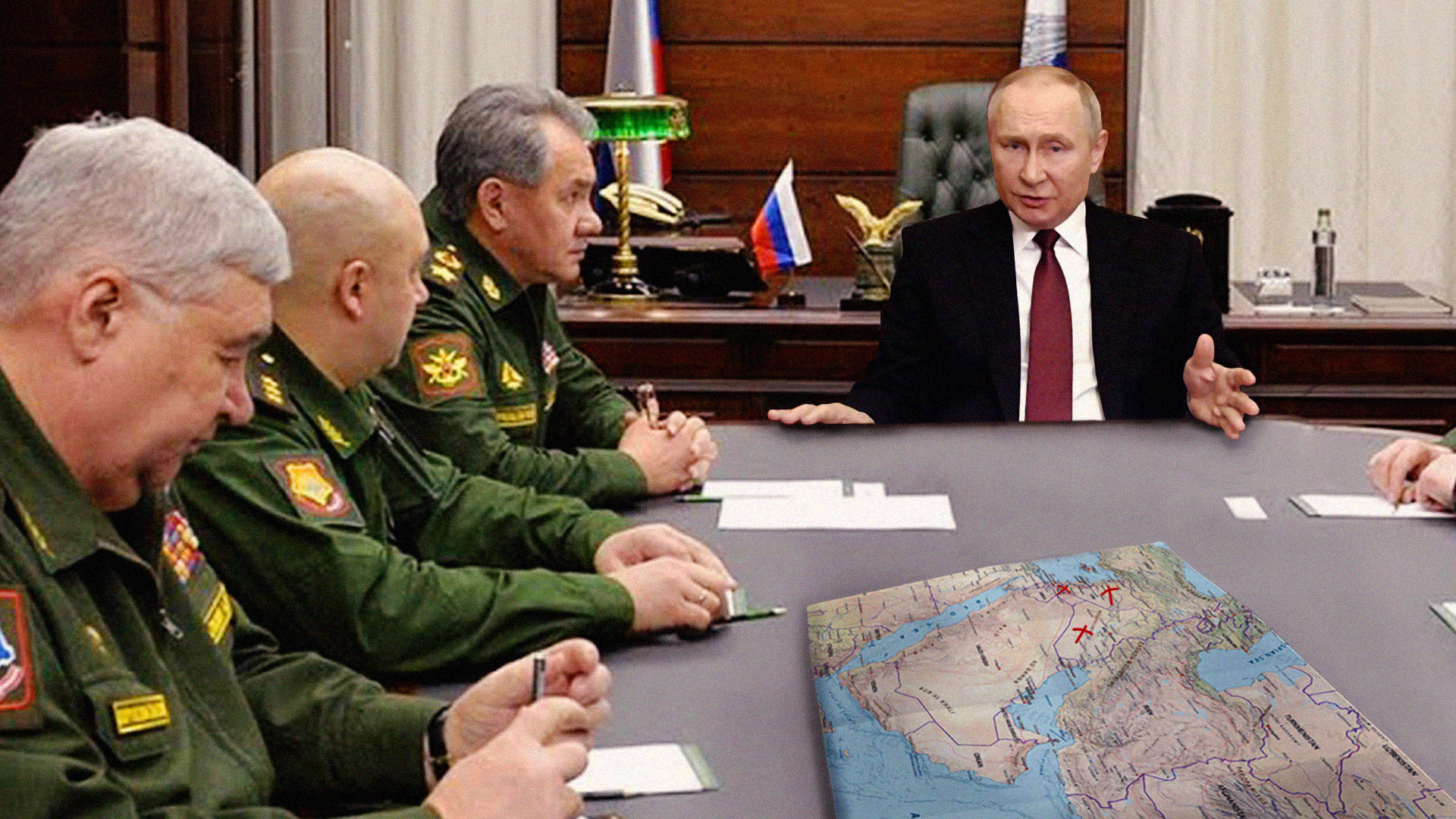صورة بعد رؤيته حجم التأييد لحربه في أوكرانيا: بوتين يعلن التعبئة العامة في الشرق الأوسط