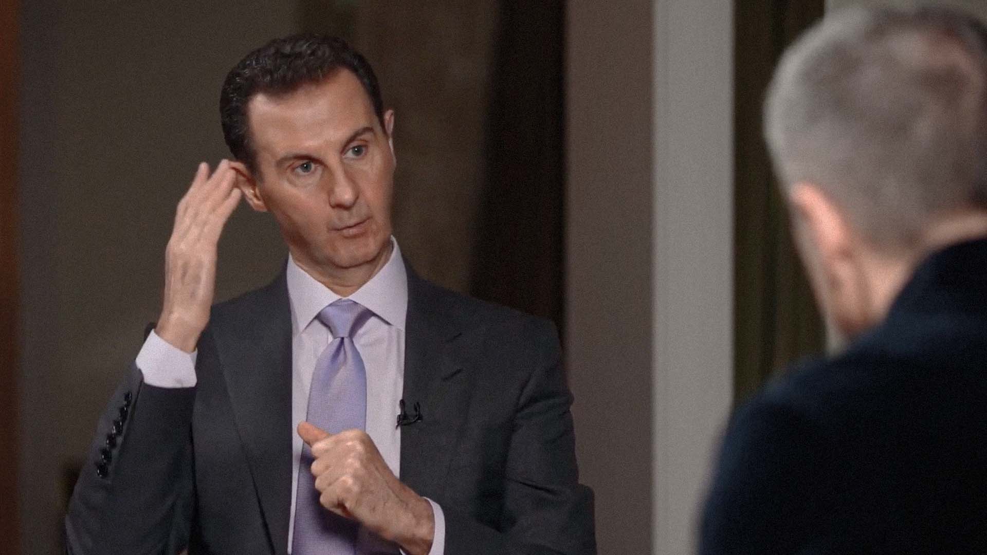 صورة دوره الفاعل في النظام العالمي الجديد، وثلاثة أساطير أخرى يؤمن بها بشار الأسد