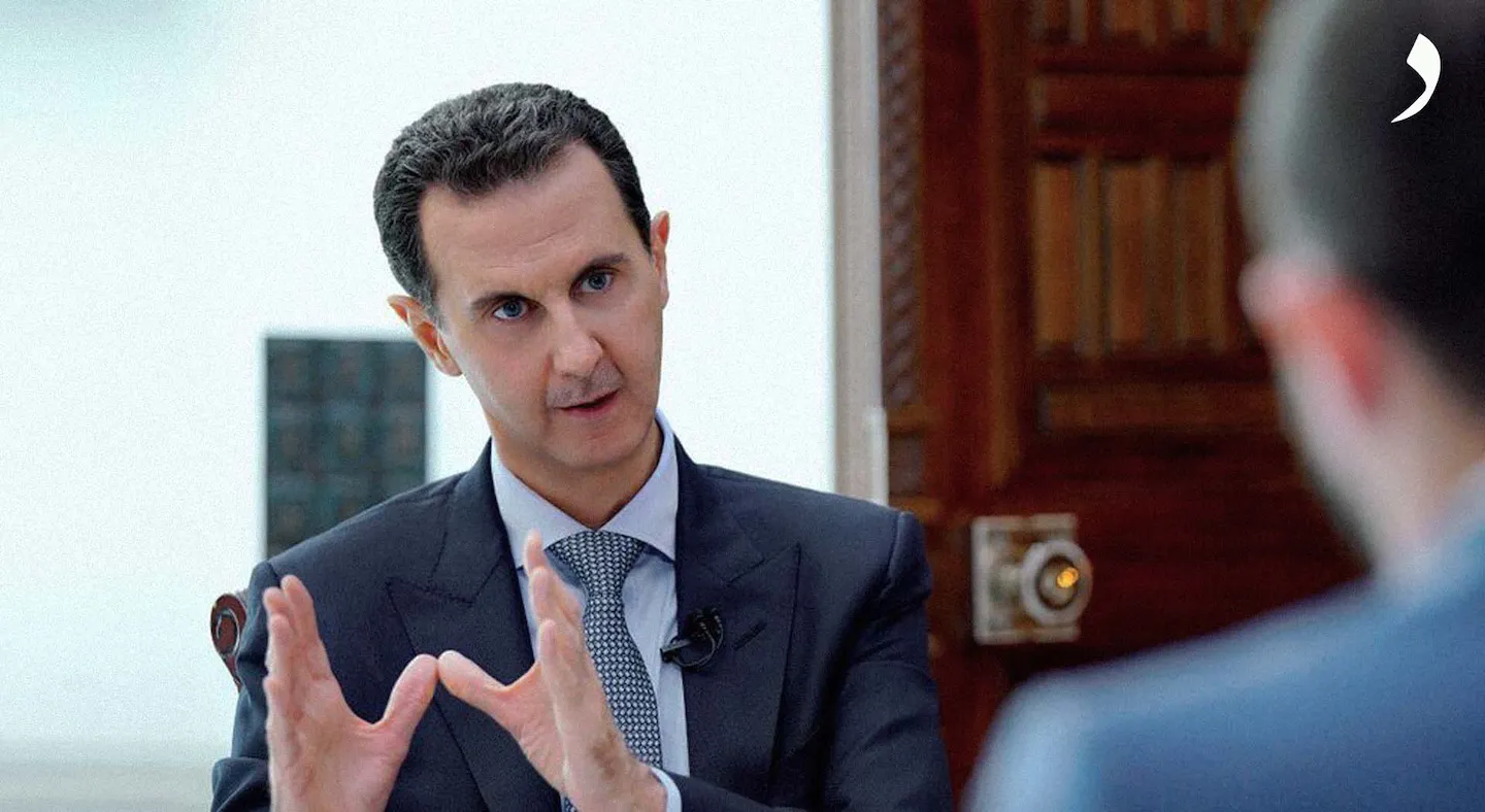 “The Arab League is no longer Hebrew,” declares Assad in exclusive interview image