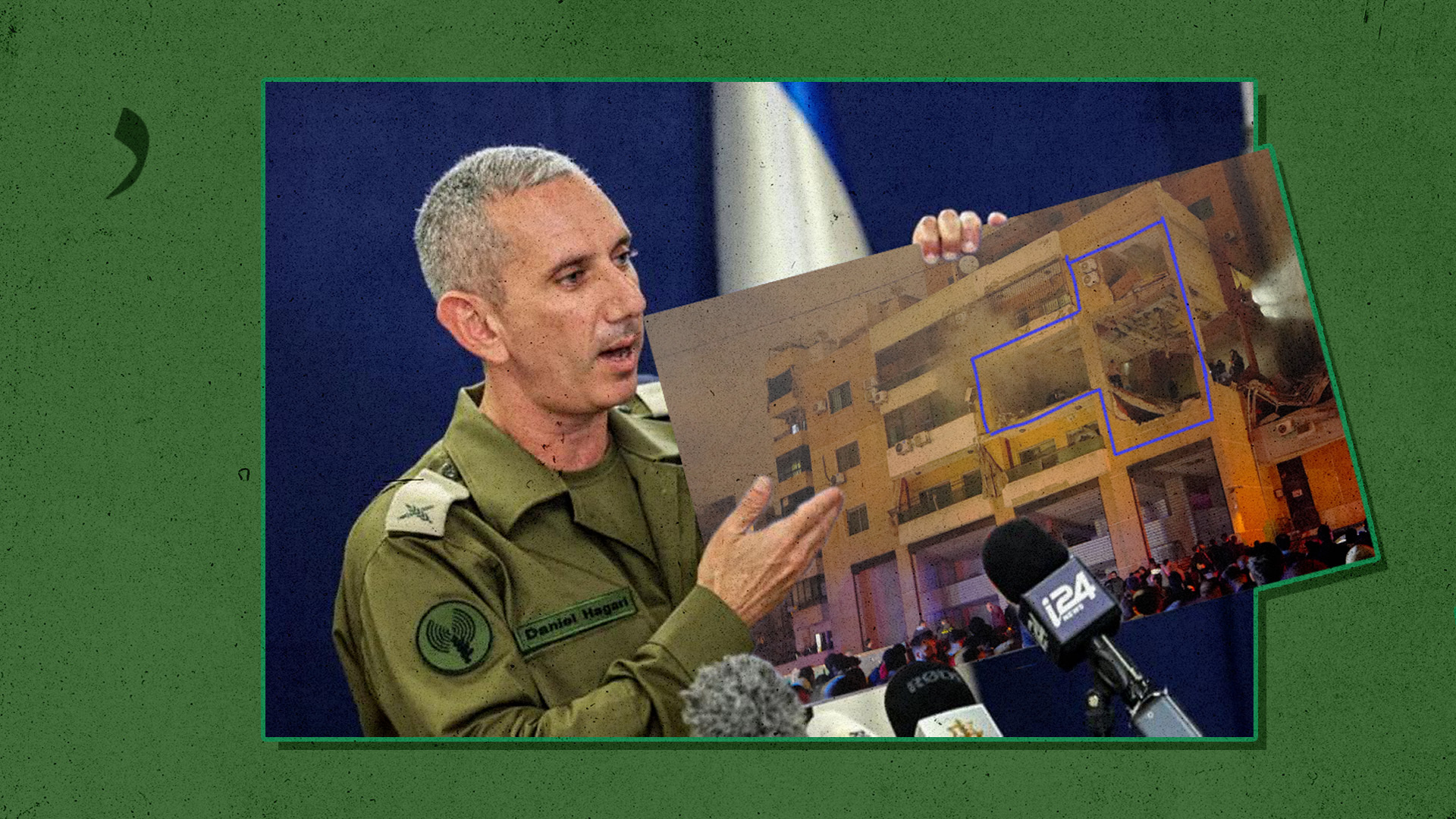 ‏Israel Cites Intact Neighbourhood as Proof of Non-Involvement in Beirut Assassination image