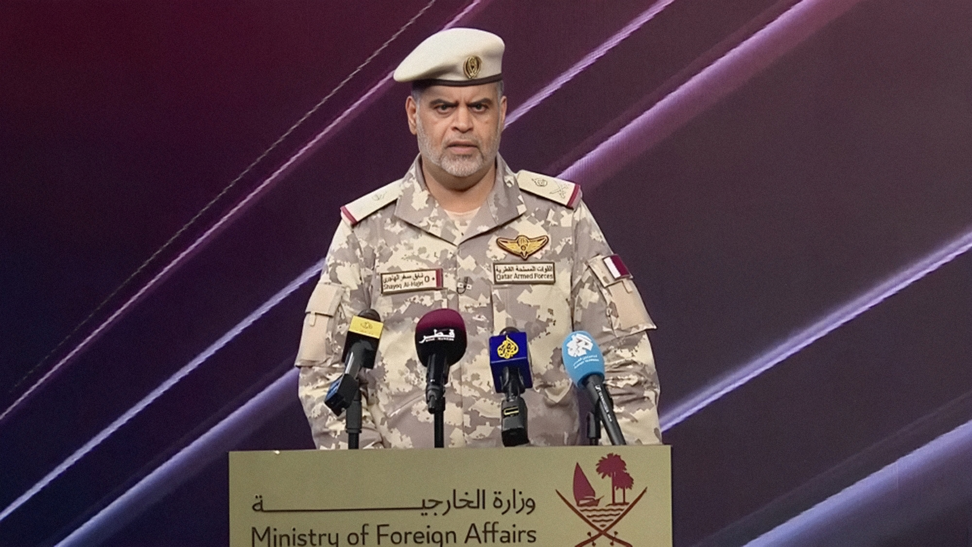  صورة وساطة دولية لإقناع قطر بعدم تدمير إيران وإفشال وقف إطلاق النار