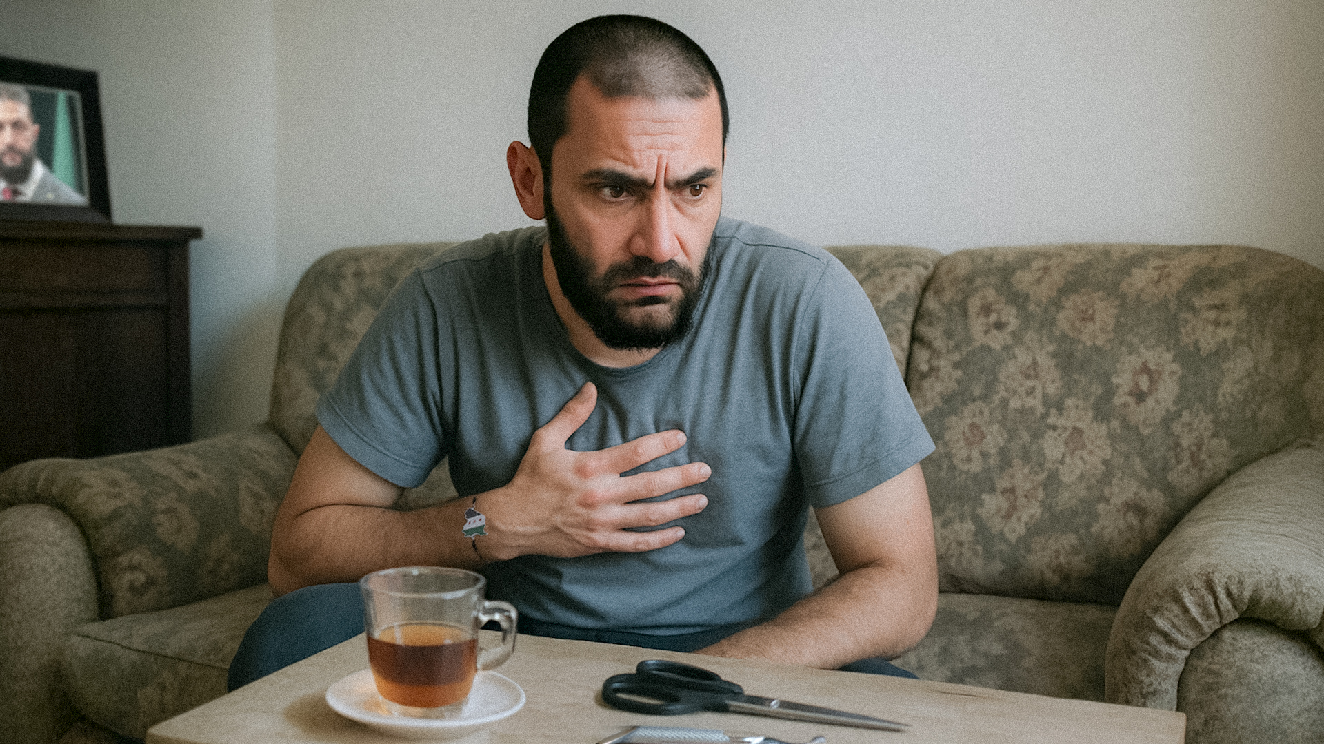 صورة الفأر يلعب في عبّ ناشط أموي حول احتمالية أن يكون الشيباني درزياً