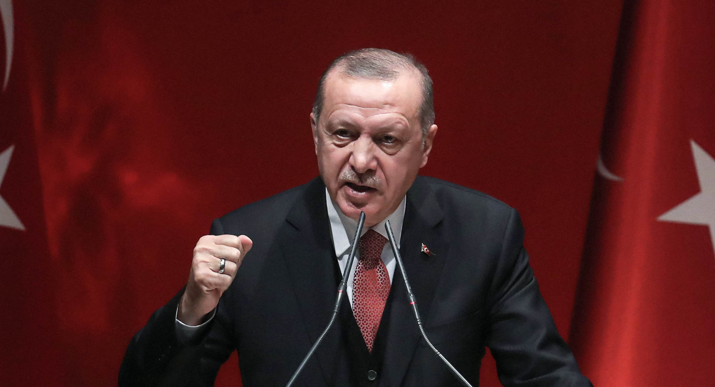 صورة إردوغان يؤكد أن الدستور يكتبه المنتصرون
