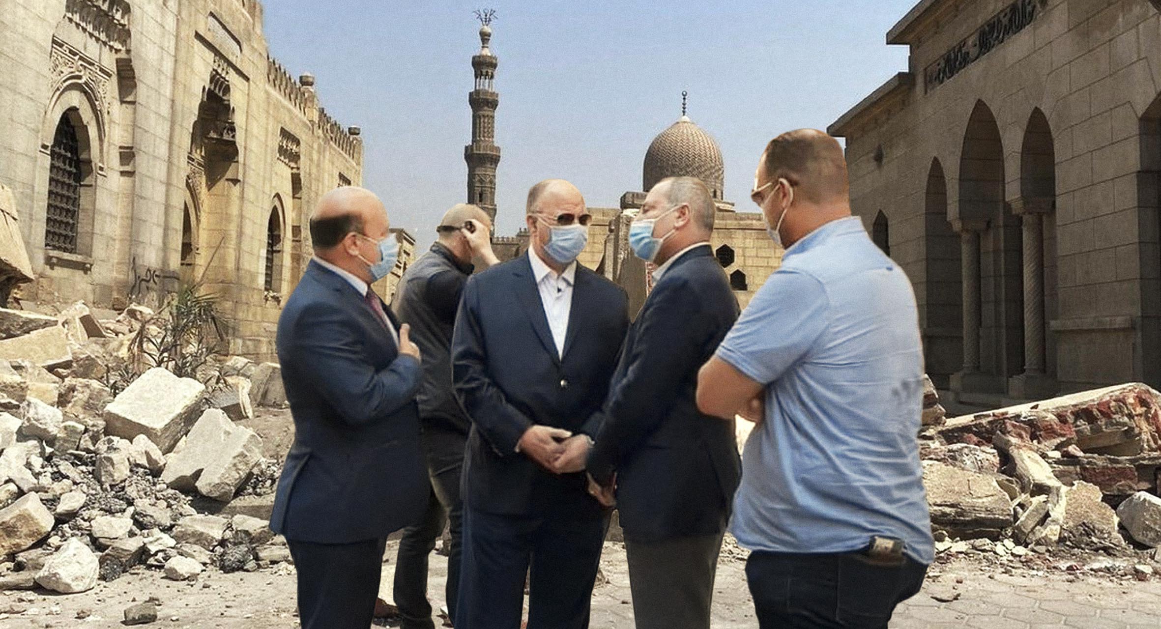 صورة الحكومة المصرية تأمر بهدم مقابر صحراء المماليك لأنهم شيَّدوها دون ترخيص من الدولة