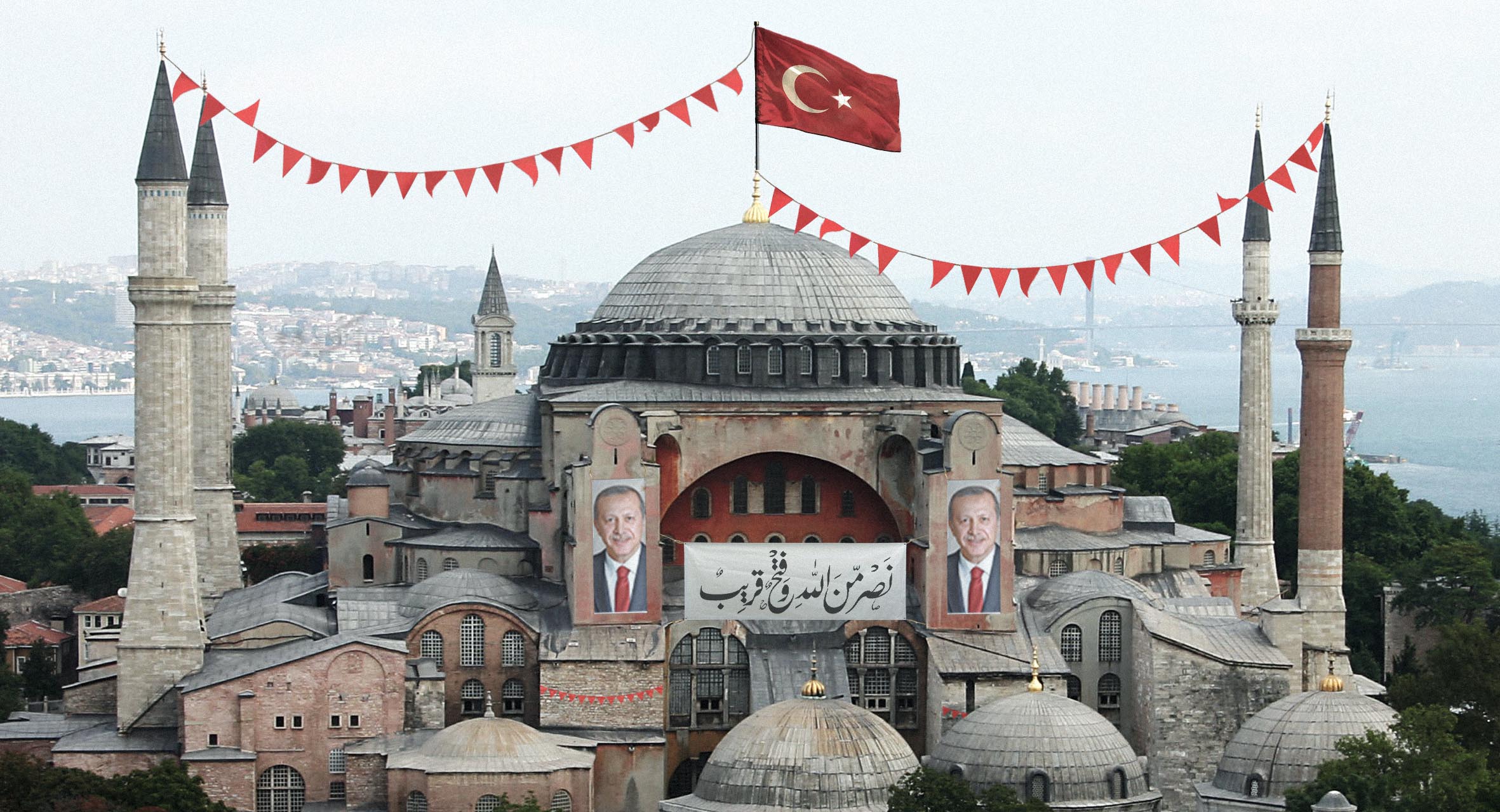صورة إردوغان يحرم المسلمين متعة الحنين للعصور الذهبية ببلوغه بهم قمة المجد