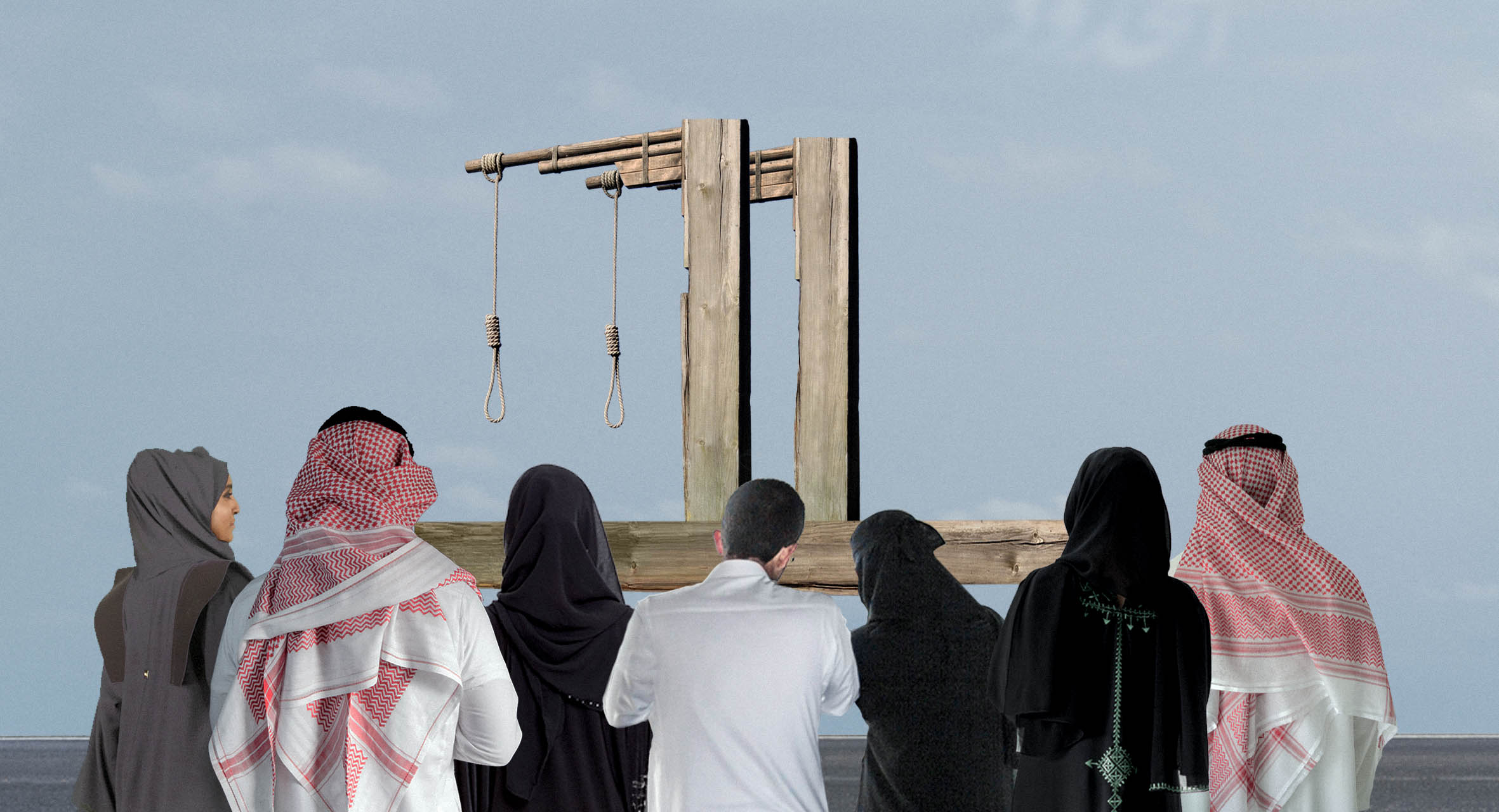 صورة السعودية الجديدة تسمح بالاختلاط في ساحات الإعدام