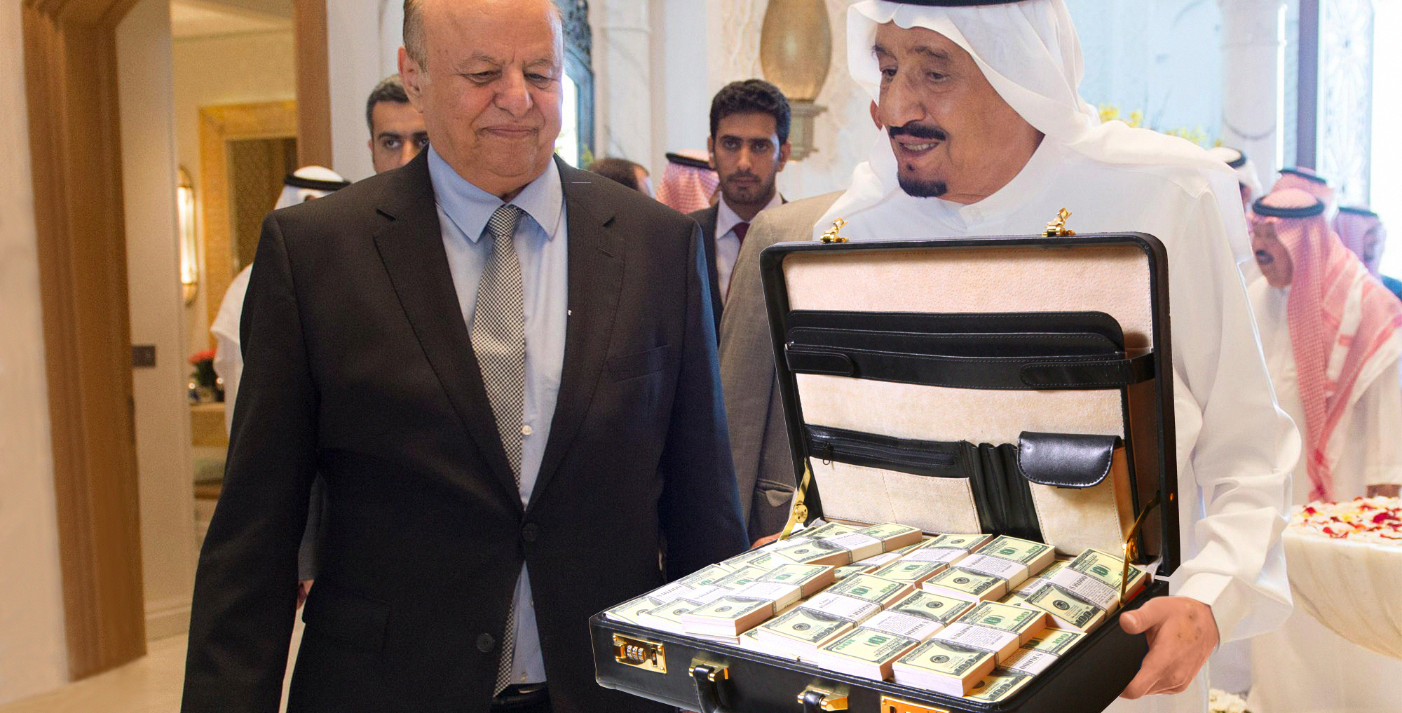 صورة السعودية تدفع لليمن ملياري دولار ثمن الخمسة آلاف طفل