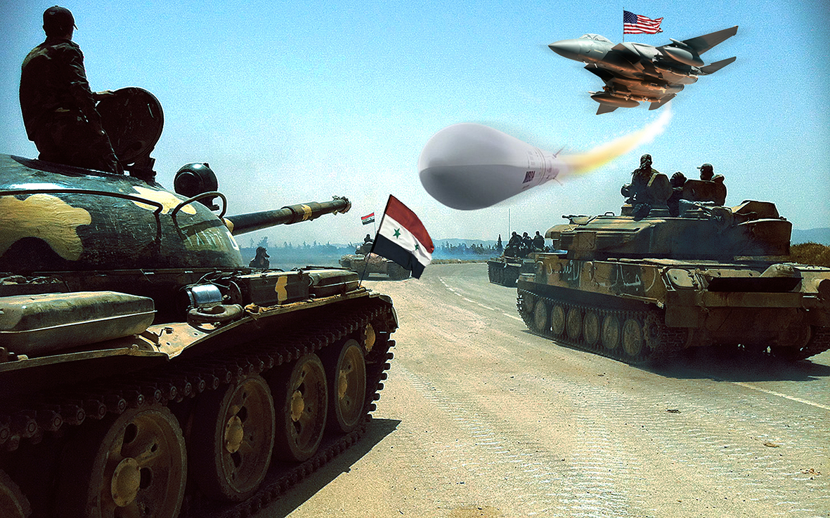 صورة الولايات المتحدة تقصف الجيش السوري لاختبار مدى التزامهم بالهدنة