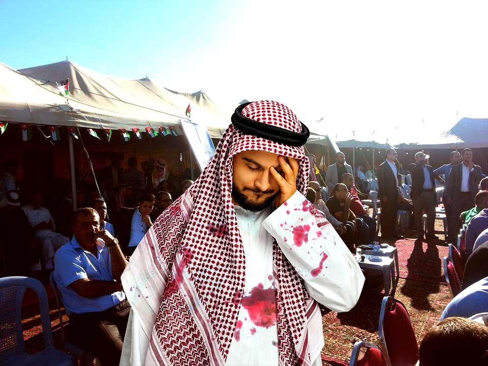 صورة مرشح يندم على إطلاقه النار للاحتفال في خيمته الانتخابية بعد وفاة عدد من الأصوات