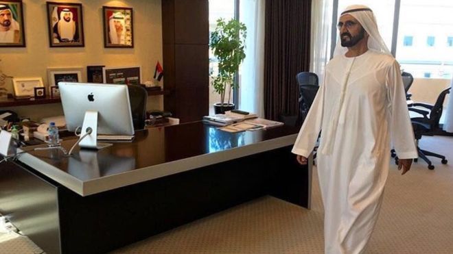 صورة حاكم دبي يكتشف أن المدينة ما زالت عربية رغم ٣٠ سنة من محاولة علاجها