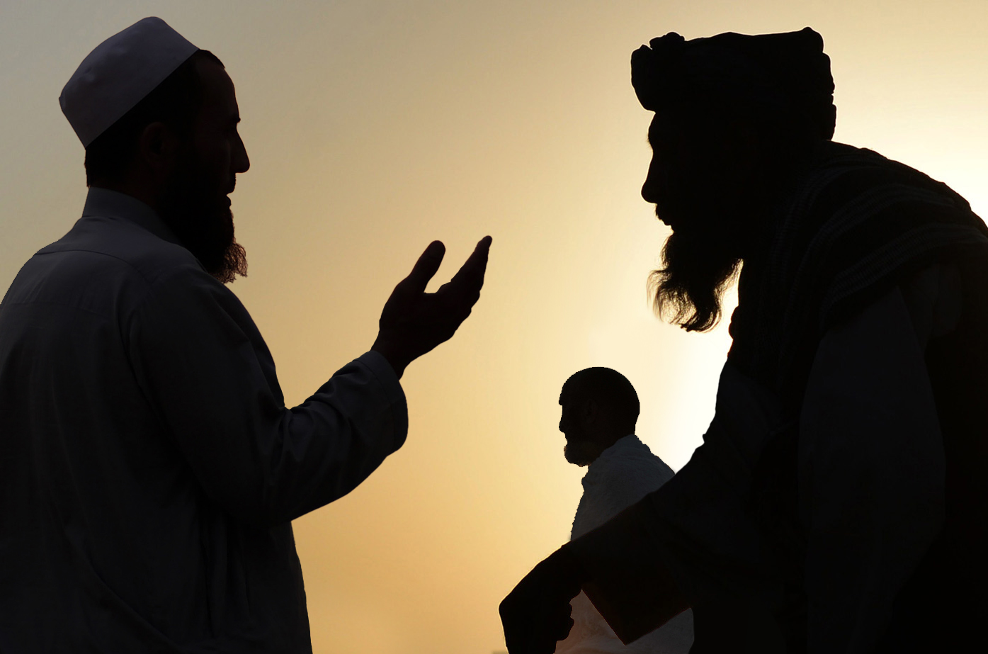 صورة علماء دين يلغون كلمة “حلال” نهائياً من الدين الإسلامي